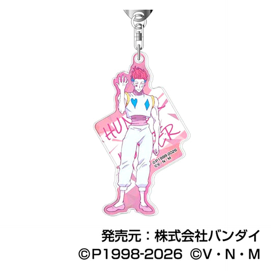 HUNTERxHUNTER Acrylic Keychain Letter Collection Vol.2 05 Hisoka Goods - Keychain [NEW]