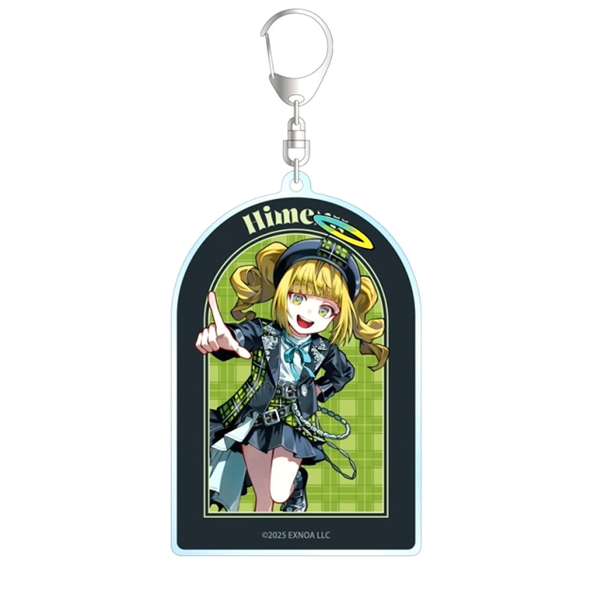 SHUTEN ORDER Melo Kyuba Illustration Himeru Check Outfit ver. BIG Acrylic Keychain [NEW]