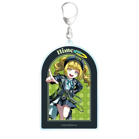 SHUTEN ORDER Melo Kyuba Illustration Himeru Check Outfit ver. BIG Acrylic Keychain [NEW]