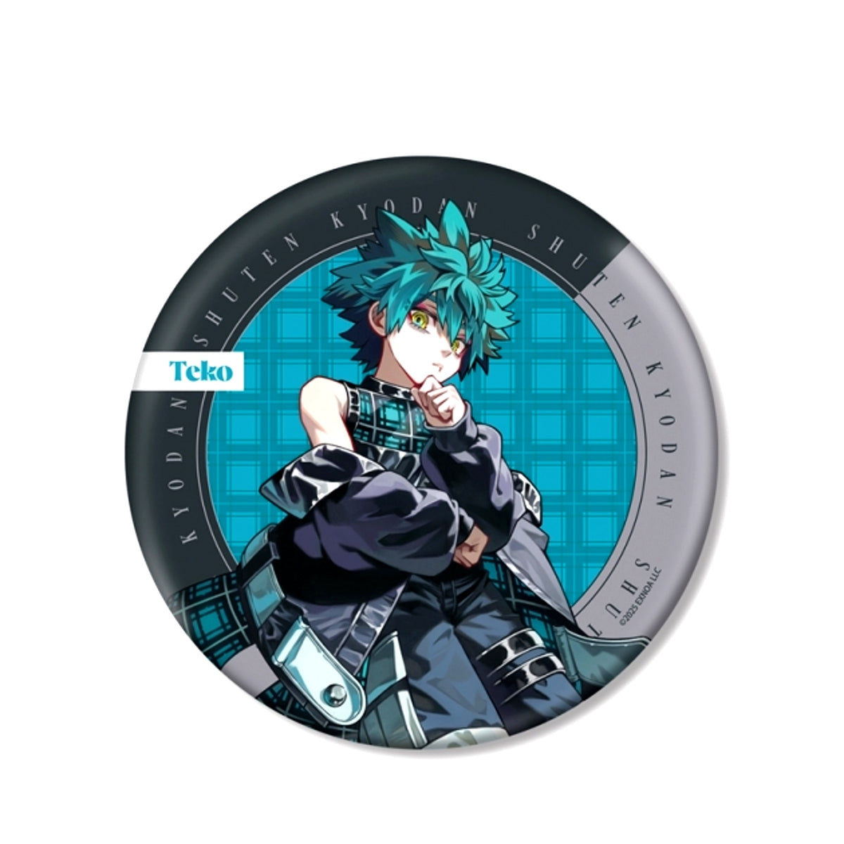 SHUTEN ORDER Melo Kyuba Illustration Teko Ion Check Outfit ver. BIG Can Badge [NEW]