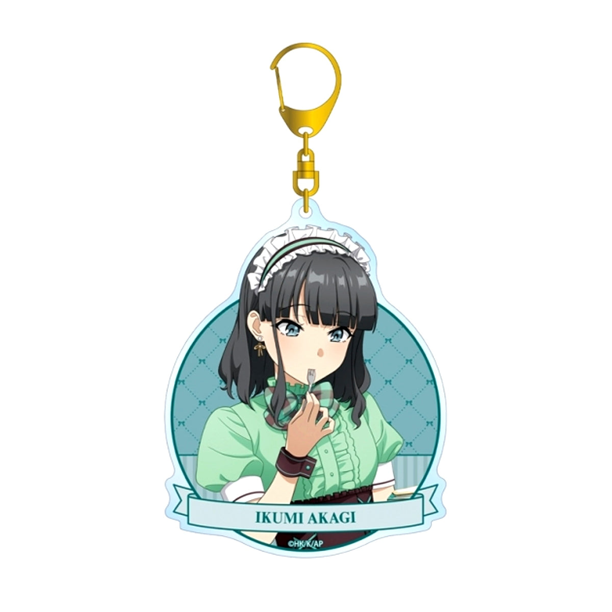 Movie Rascal Does Not Dream of a Dear Friend Newly Drawn Ikumi Akagi BIG Acrylic Keychain (Mai Sakurajima Birthday 2026 ver.) [NEW]