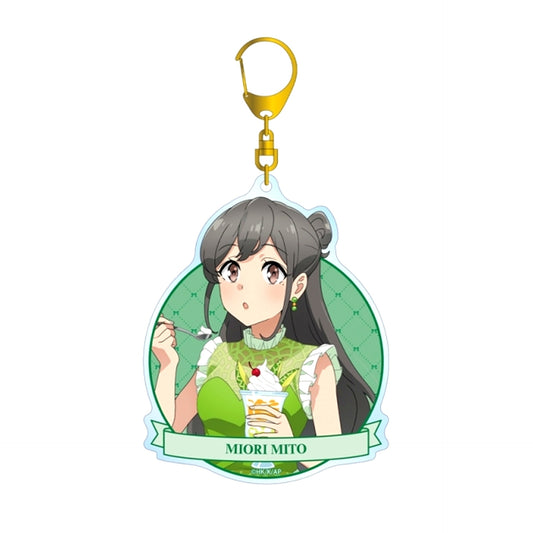 Movie Rascal Does Not Dream of a Dear Friend Newly Drawn Miori Mito BIG Acrylic Keychain (Mai Sakurajima Birthday 2026 ver.) [NEW]
