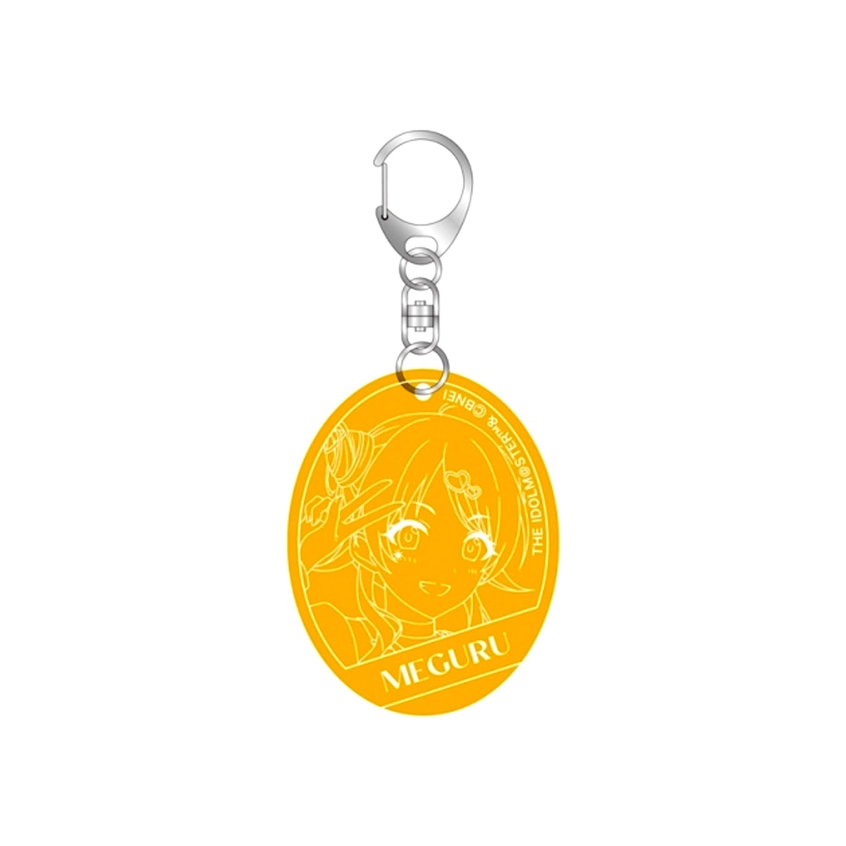 THE IDOLM@STER SHINY COLORS HOPEFUL FE@THERS -Sol- Color Acrylic Keychain (Meguru Hachimiya) Goods - Keychain [NEW]