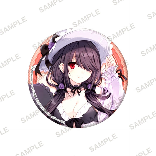 Date A Live Big Hologram Can Badge Kurumi Tokisaki Swimsuit Ver. A [NEW]