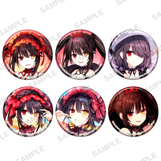 Date A Live Trading Hologram Can Badge -Lots of Kurumi- Fantasia Rebuild Ver. [NEW]