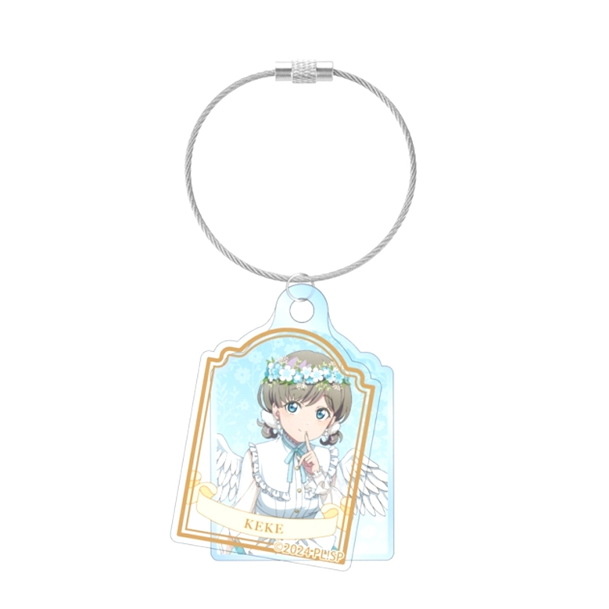 Love Live! Superstar!! Newly Drawn Keke Tang Angel ver. Double Wire Acrylic Keychain [NEW]