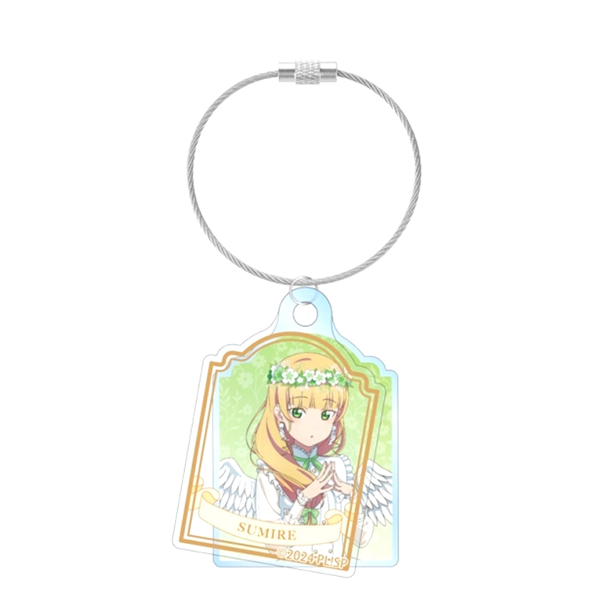 Love Live! Superstar!! Newly Drawn Sumire Heanna Angel ver. Double Wire Acrylic Keychain [NEW]