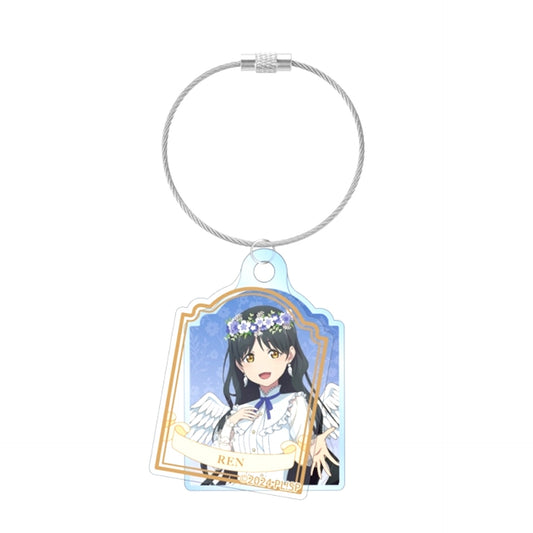 Love Live! Superstar!! Newly Drawn Ren Hazuki Angel ver. Double Wire Acrylic Keychain [NEW]