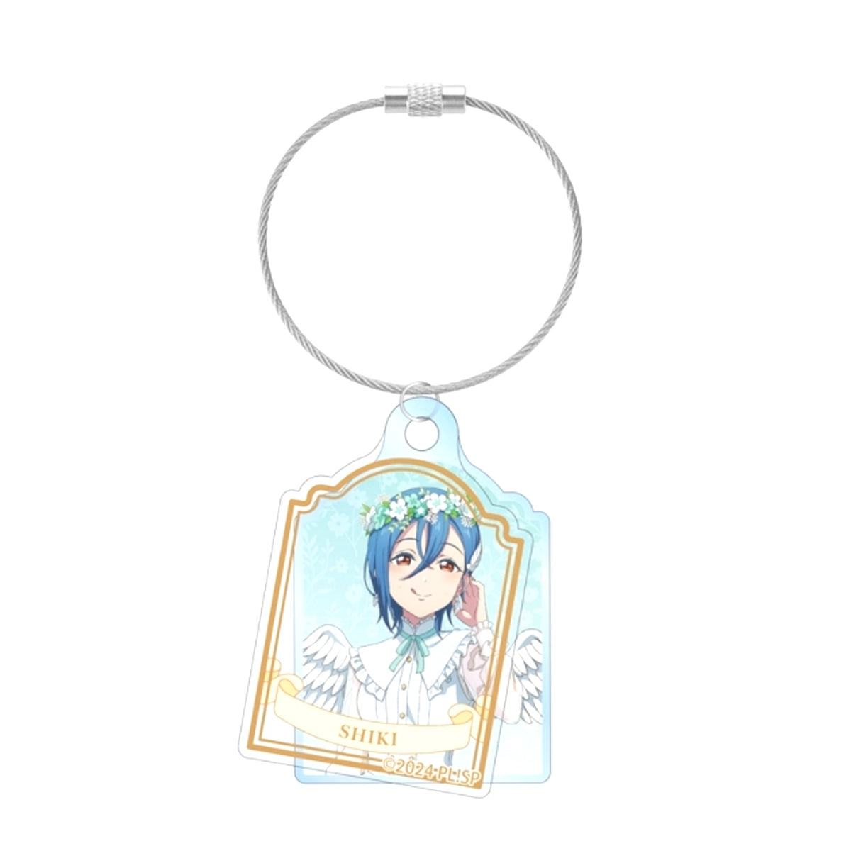 Love Live! Superstar!! Newly Drawn Shiki Wakana Angel ver. Double Wire Acrylic Keychain [NEW]