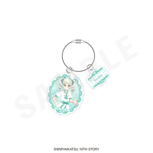 Aikatsu! 10th Story: Mirai e no Starway Wire Acrylic Keychain Pastry Chef ver.(Toudou Yurika) Goods - Keychain [NEW]