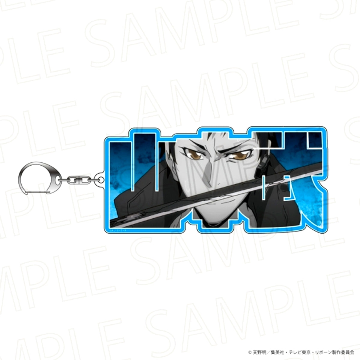 TV Anime Katekyo Hitman Reborn! Nemufure Keychain mini Takeshi Yamamoto (Accent Color) [NEW]