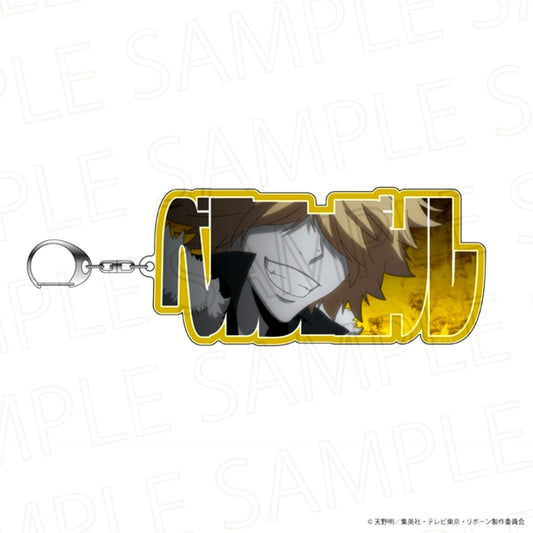 TV Anime Katekyo Hitman Reborn! Nemufure Keychain mini Belphegor (10 Years Later) (Accent Color) [NEW]