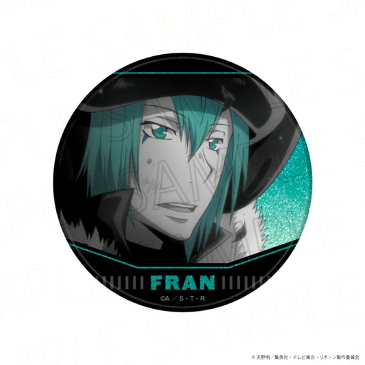 TV Anime Katekyo Hitman Reborn! Glitter Can Badge Fran (Accent Color) [NEW]