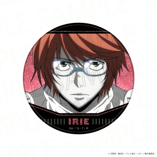 TV Anime Katekyo Hitman Reborn! Glitter Can Badge Shoichi Irie (10 Years Later) (Accent Color) [NEW]