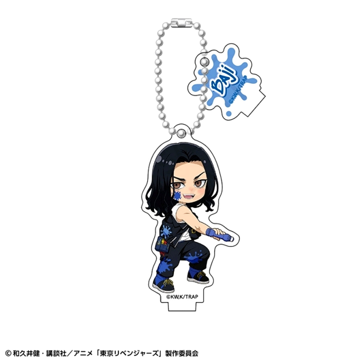 Tokyo Revengers Acrylic Stand Keychain Graffiti ver. Baji (Reissue) [NEW]