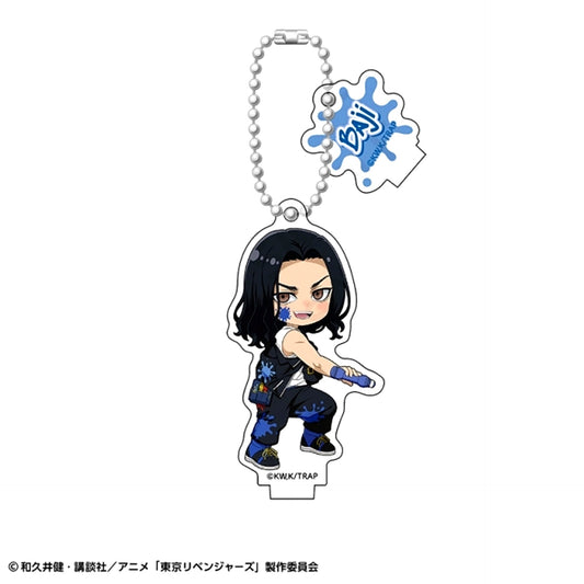 Tokyo Revengers Acrylic Stand Keychain Graffiti ver. Baji (Reissue) [NEW]