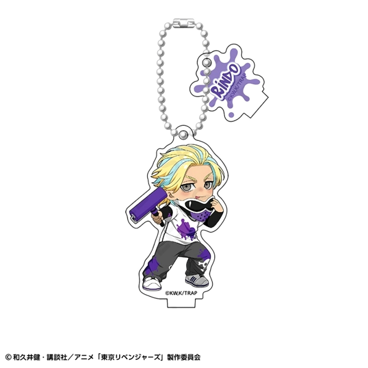 Tokyo Revengers Acrylic Stand Keychain Graffiti ver. Rindo (Reissue) [NEW]