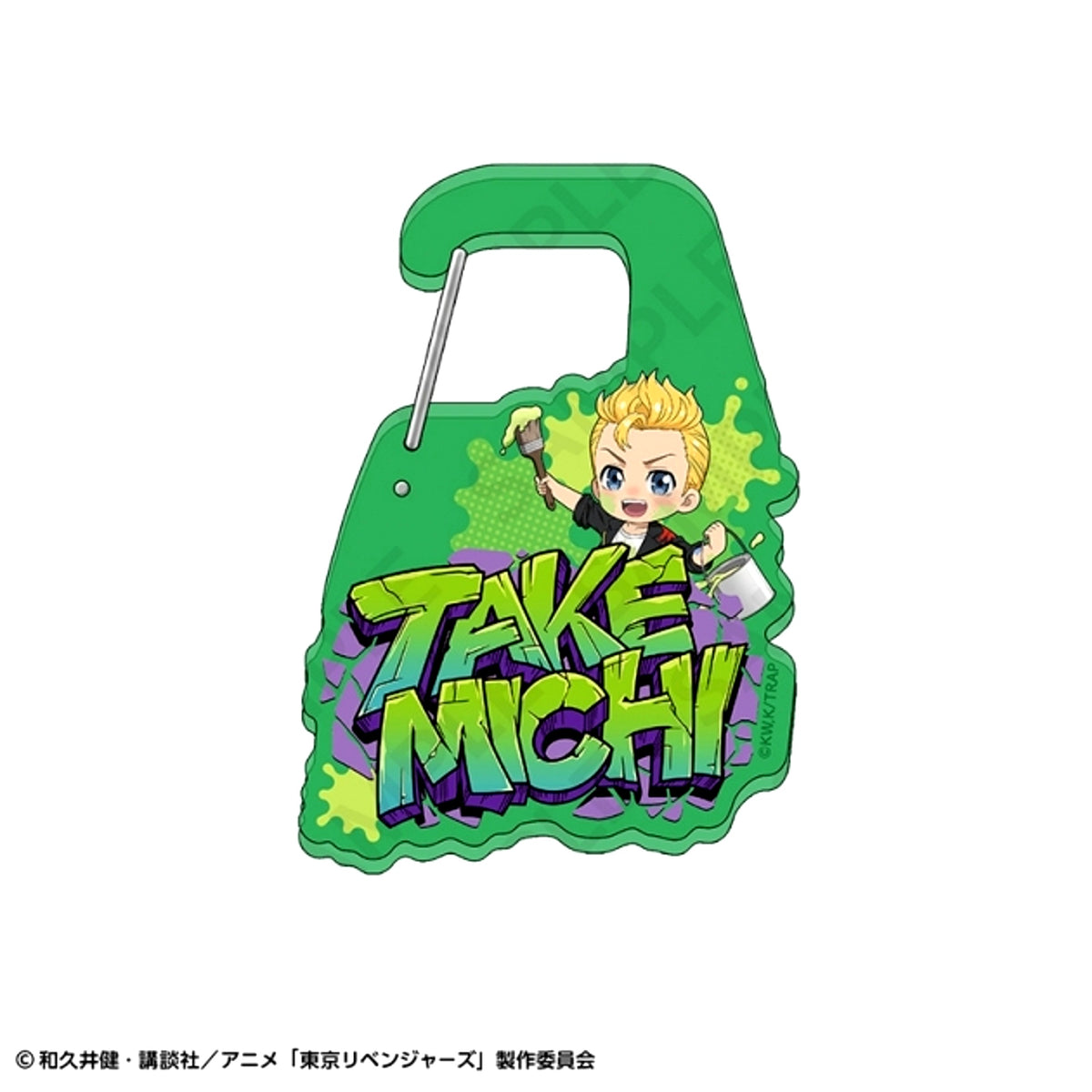 Tokyo Revengers Name Acrylic Carabiner Graffiti ver. Takemichi (Reissue) [NEW]