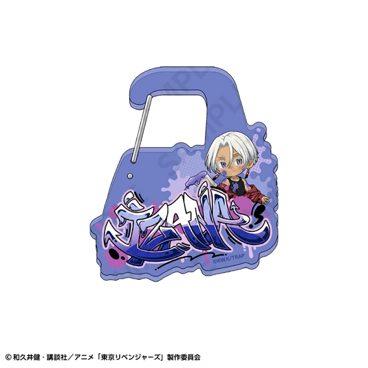 Tokyo Revengers Name Acrylic Carabiner Graffiti ver. Izana (Reissue) [NEW]
