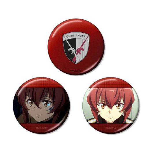 TV Anime 86 -Eighty Six- Kurena Kukumira Metallic Can Badge Set of 3 (Reissue) [NEW]