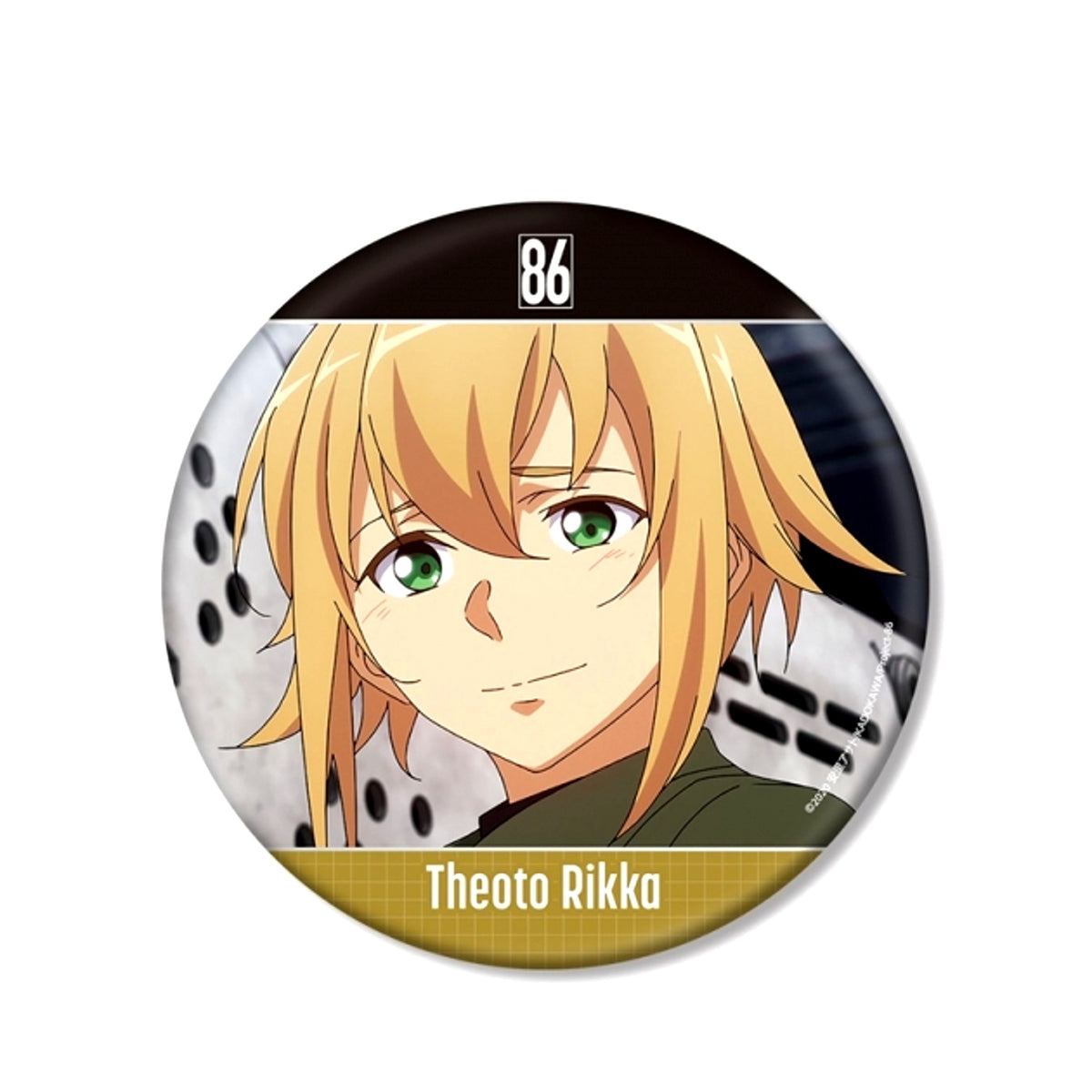 TV Anime 86 -Eighty Six- Theoto Rikka Scene Photo BIG Can Badge (Reissue) [NEW]