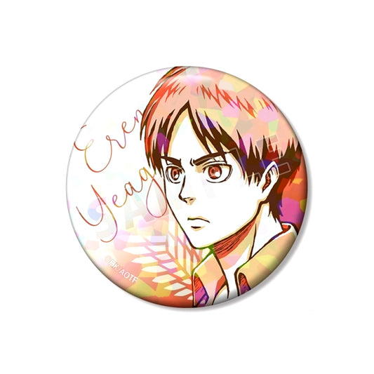 TV Anime Attack on Titan Ellen Color Palette Ver. 75mm Hologram Button Goods - Badge Resale [NEW]