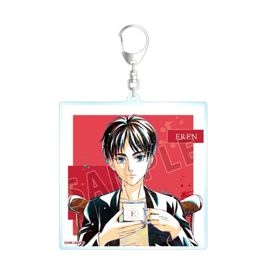 TV Anime Attack on Titan Newly Drawn Ellen Tea Time ver. Ani-Art BIG Acrylic Keychain Goods - Keychain Resale [NEW]
