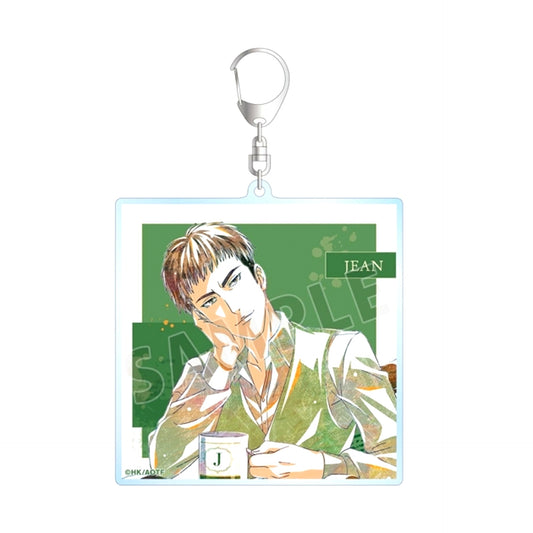 TV Anime Attack on Titan Newly Drawn Jean Tea Time ver. Ani-Art BIG Acrylic Keychain Goods - Keychain Resale [NEW]