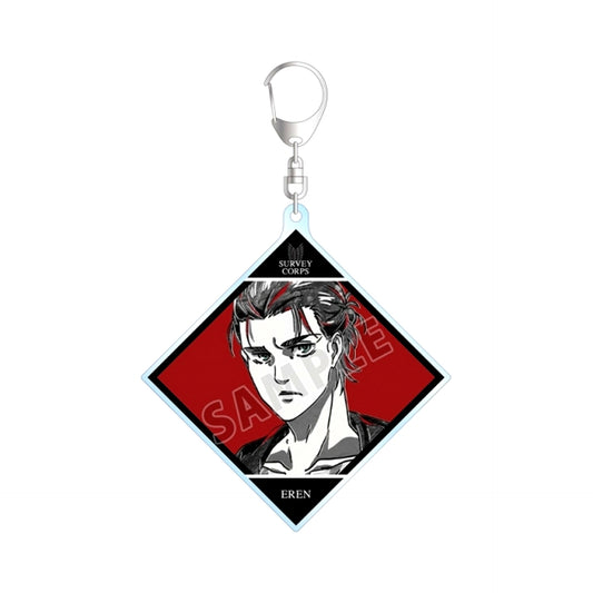 TV Anime Attack on Titan Ellen Ani-Art BLACK LABEL BIG Acrylic Keychain Goods - Keychain Resale [NEW]
