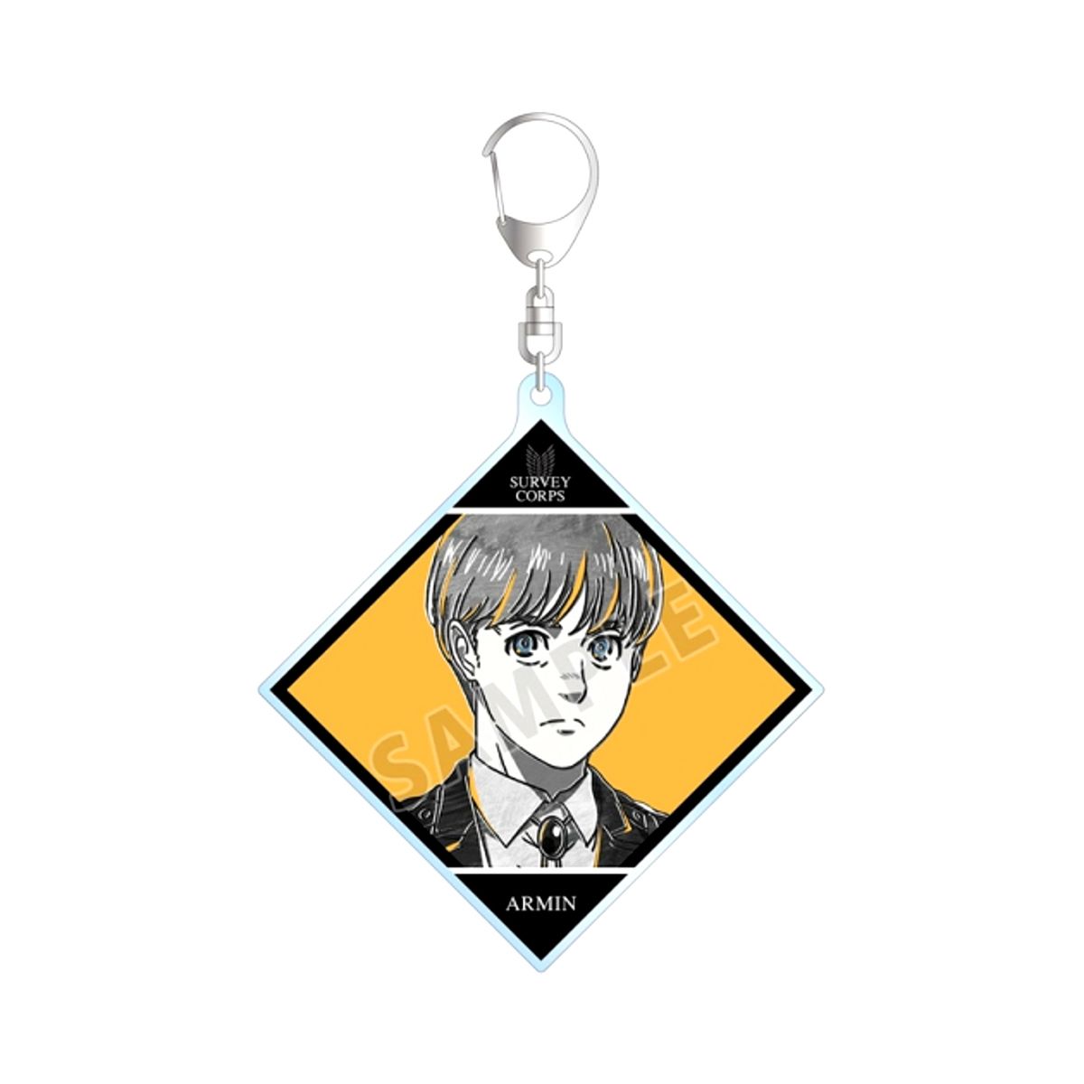 TV Anime Attack on Titan Armin Ani-Art BLACK LABEL BIG Acrylic Keychain Goods - Keychain Resale [NEW]