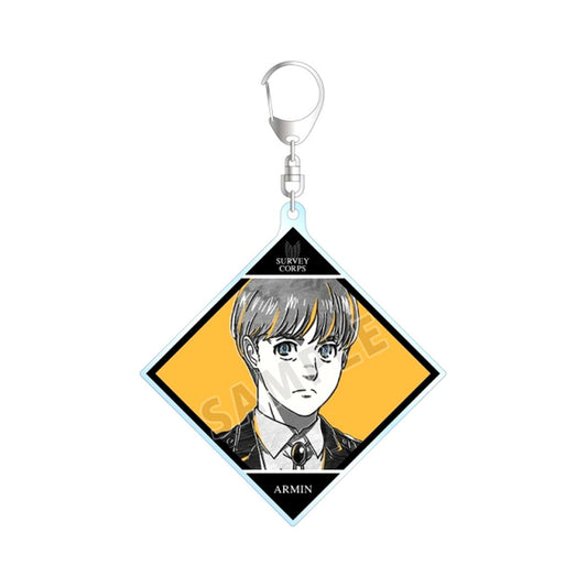TV Anime Attack on Titan Armin Ani-Art BLACK LABEL BIG Acrylic Keychain Goods - Keychain Resale [NEW]