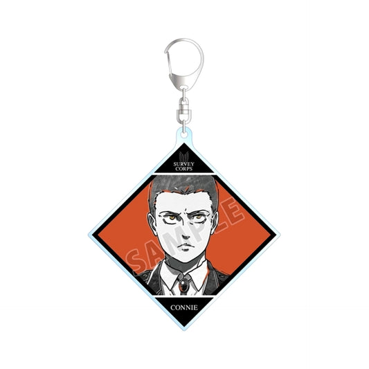 TV Anime Attack on Titan Connie Ani-Art BLACK LABEL BIG Acrylic Keychain Goods - Keychain Resale [NEW]