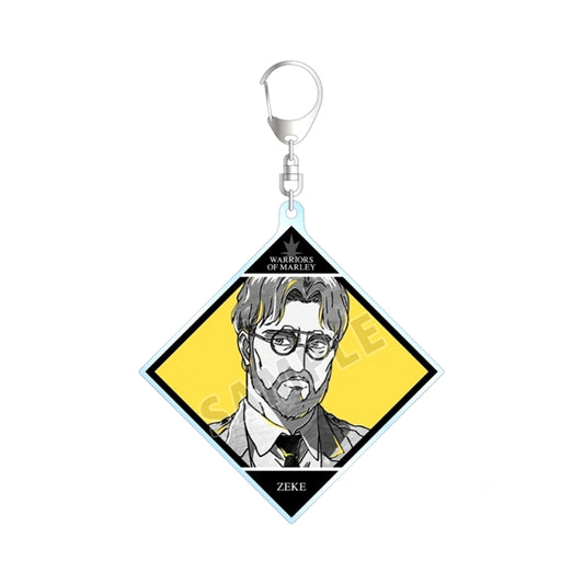 TV Anime Attack on Titan Sieg Ani-Art BLACK LABEL BIG Acrylic Keychain Goods - Keychain Resale [NEW]