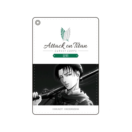 TV Anime Attack on Titan Pass case (Levi) Goods - Pass case Resale [NEW]