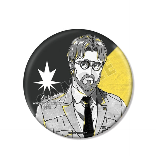 TV Anime Attack on Titan Sieg Ani-Art BLACK LABEL BIG Button Goods - Badge Resale [NEW]