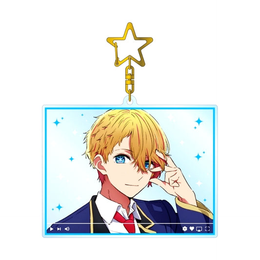 Oshi no Ko Aqua Livestream Style BIG Acrylic Keychain (Reissue) [NEW]