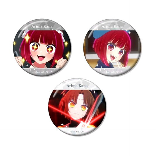 Oshi No Ko Kana Arima Scene Photo Can Badge Set of 3 (Reissue) [NEW]