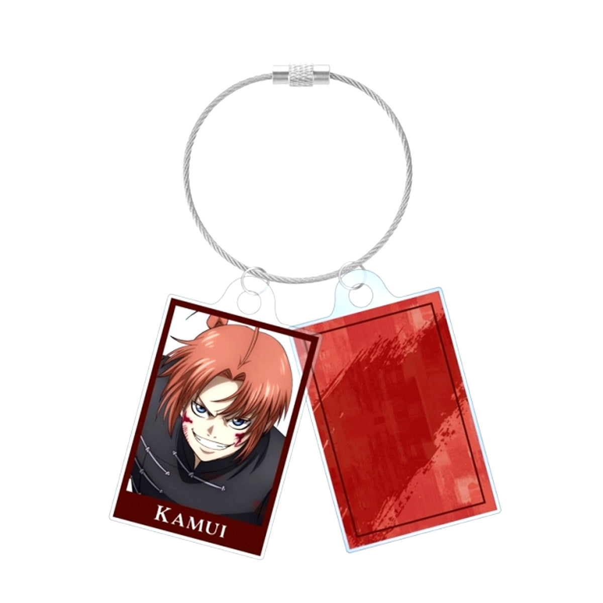 Gintama: Yoshiwara in Flames Newly Drawn Kamui Into Battle ver. Double Wire Acrylic Keychain (Reissue) [NEW]