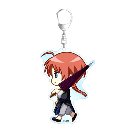 Gintama: Yoshiwara in Flames Kamui Chibitoko BIG Acrylic Keychain Goods - Keychain Resale [NEW]