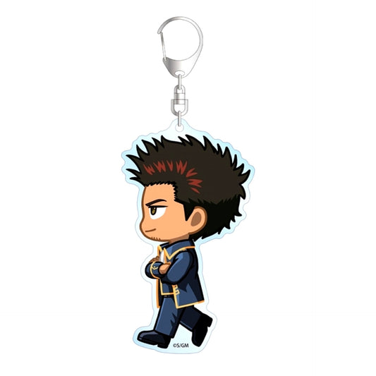 Gintama: Yoshiwara in Flames Isao Kondou Chibitoko BIG Acrylic Keychain Goods - Keychain Resale [NEW]