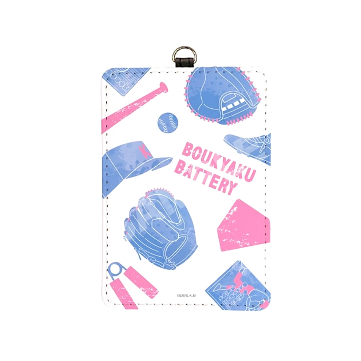 Oblivion Battery Leather Card Case / 01 Motif Design [NEW]