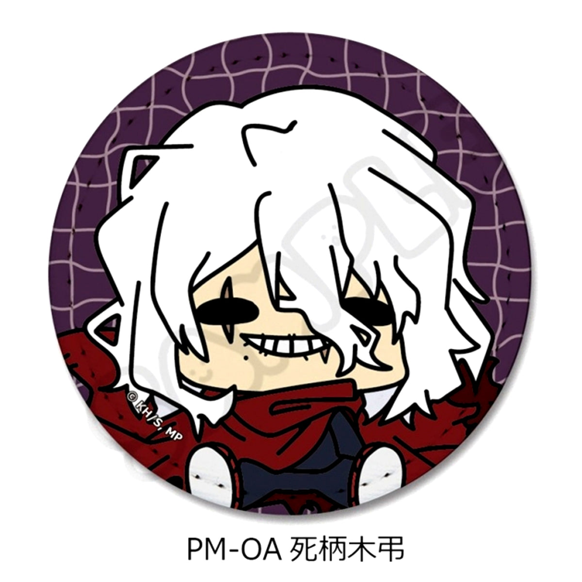 Anime My Hero Academia Anime My Hero Academia POTEmocho Part 7 Leather Badge PM-OA(Tomura Shigaraki) Goods - Badge [NEW]