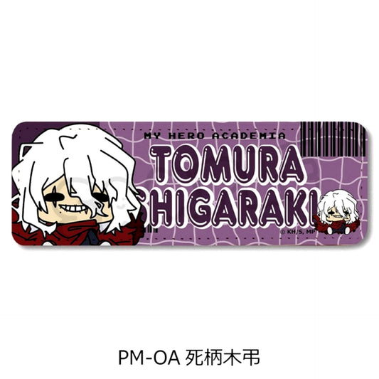 Anime My Hero Academia Anime My Hero Academia POTEmocho Part 7 Leather Badge (Long) PM-OA(Tomura Shigaraki) Goods - Badge [NEW]