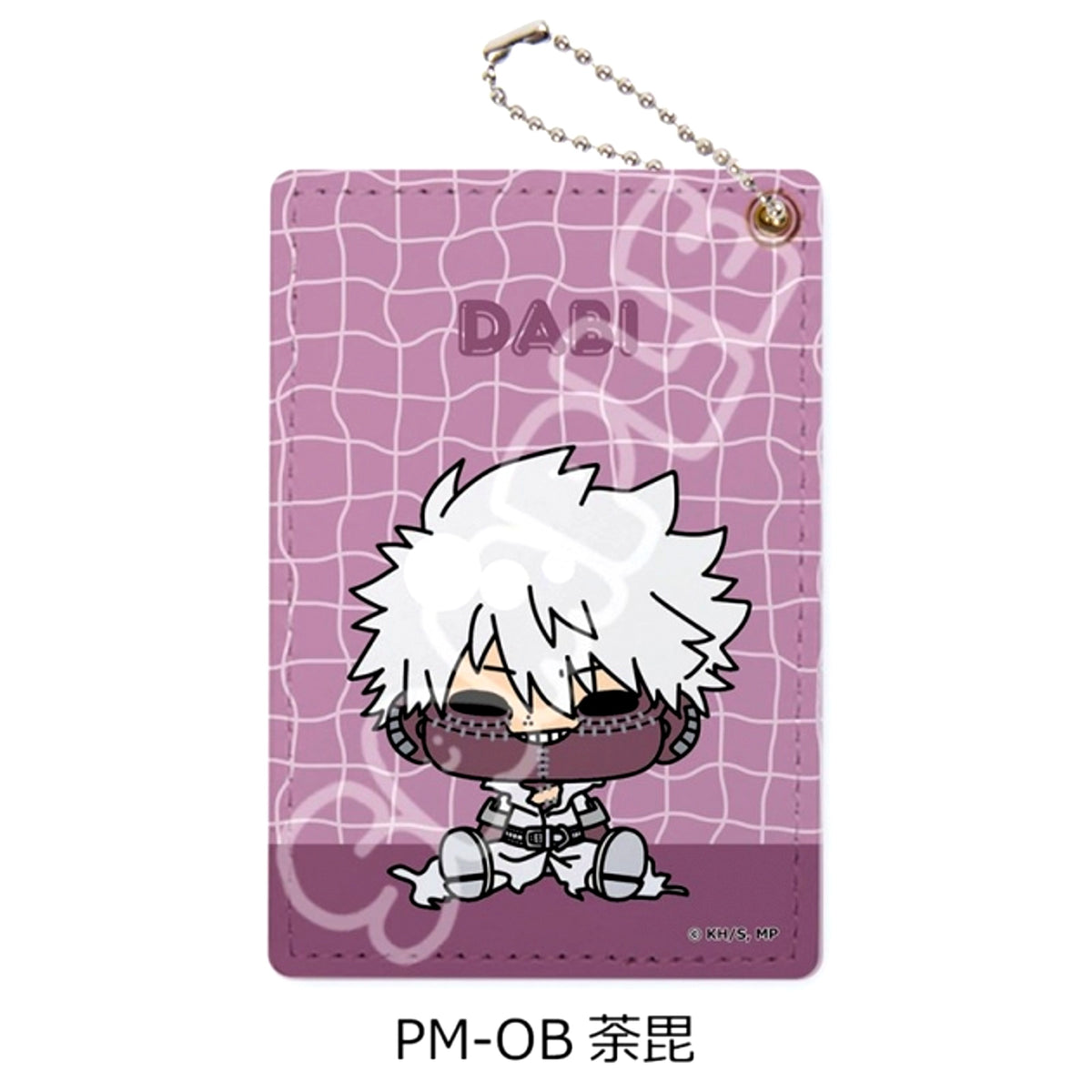 Anime My Hero Academia Anime My Hero Academia POTEmocho Part 7 Pass case PM-OB(Dabi) Goods - Pass case [NEW]