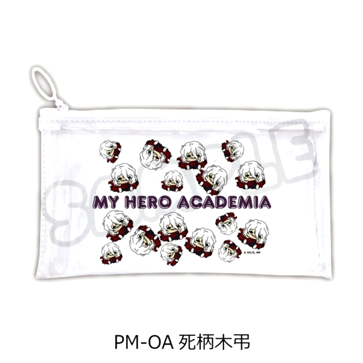 Anime My Hero Academia POTEmocho Vol.7 Flat Clear Pouch PM-OA (Tomura Shigaraki) [NEW]