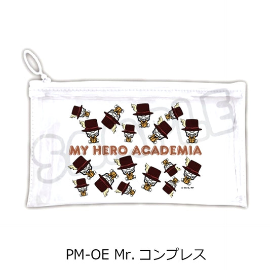 Anime My Hero Academia POTEmocho Vol.7 Flat Clear Pouch PM-OE (Mr. Compress) [NEW]