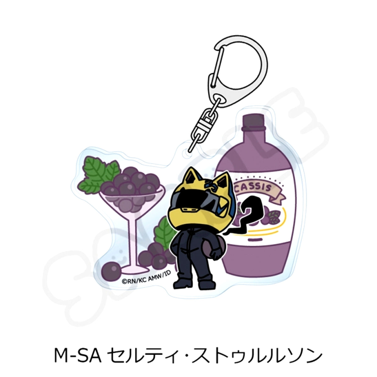 TV Anime Durarara!!x2 Vol.2 Acrylic Keychain M-SA (Celty Sturluson) [NEW]