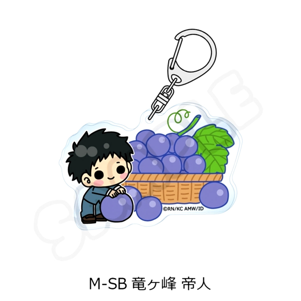 TV Anime Durarara!!x2 Vol.2 Acrylic Keychain M-SB (Mikado Ryugamine) [NEW]