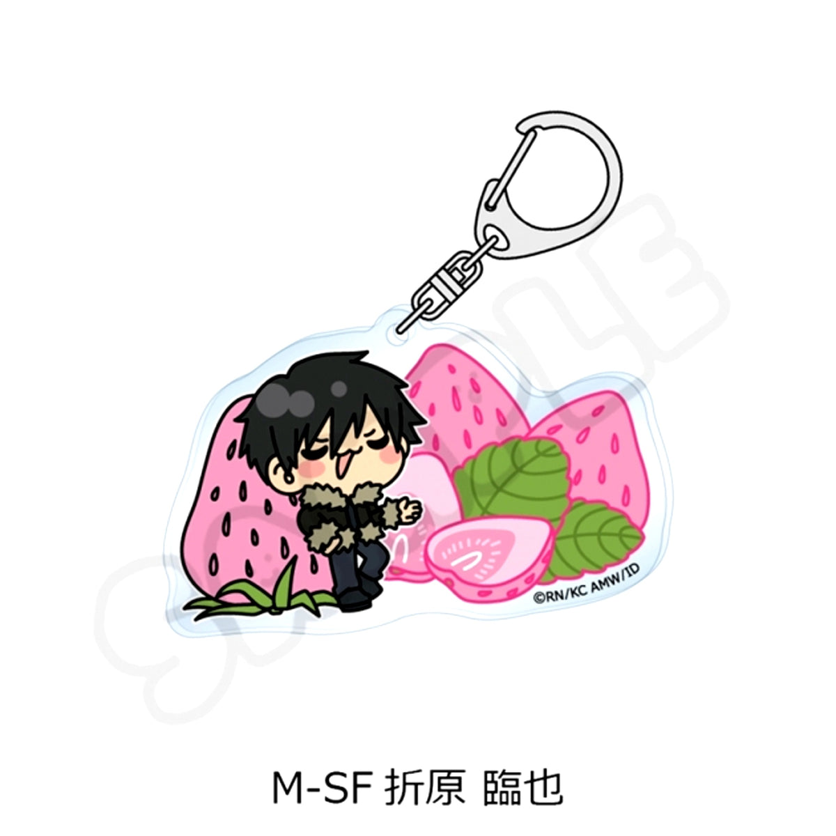 TV Anime Durarara!!x2 Vol.2 Acrylic Keychain M-SF (Izaya Orihara) [NEW]