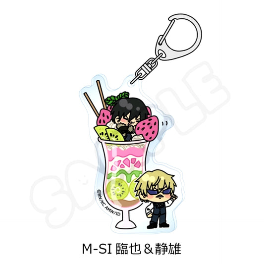 TV Anime Durarara!!x2 Vol.2 Acrylic Keychain M-SI (Izaya & Shizuo) [NEW]